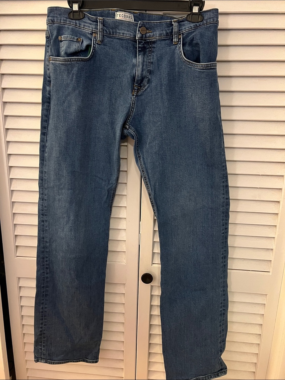 TECOVAS Men’s Jeans Slim Fit 36x34 - Picture 3 of 9